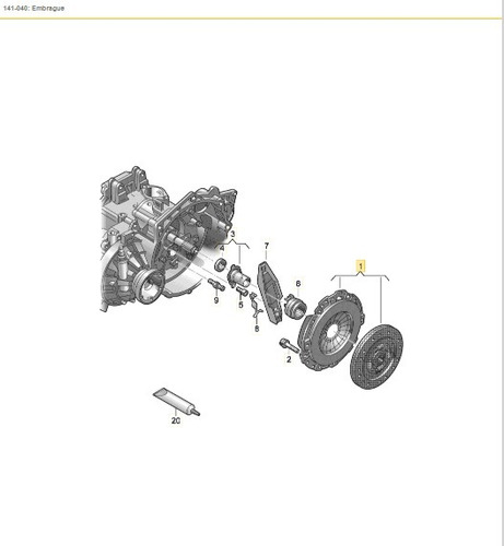 Jgo Clutch Caddy 2.0 Tdi 13-23 Luk