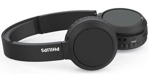 Imagen 4 de 6 de Auriculares On Ear Bluetooth Philips - Tah4205bk/00 Color Negro Color de la luz Negro