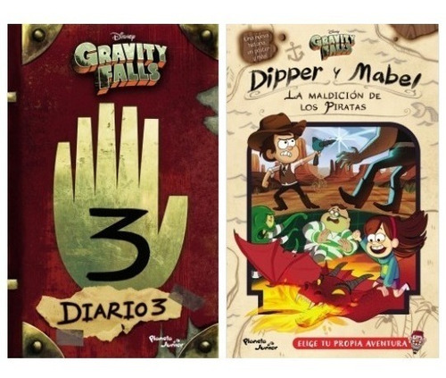 Gravity Falls Diario 3 + Dipper Y Mabel - 2 Libros Planeta