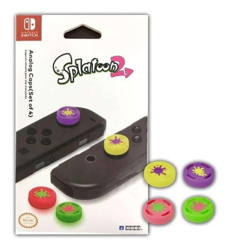 Hori Goma Grip Joystick  / Switch / Splatoon / Tiendas Kozz