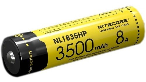 Nitecore Nl1835hp 3500mah 18650 Rendimiento Alto Li-batería