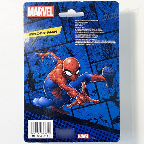 Figura Spiderman 4 Pulgadas Carnival (Usado)