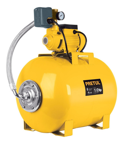 Hidroneumatico De 1/2 Hp De 50lts Pretul