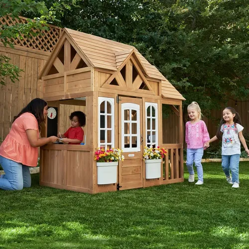 Casa De Madera Juegos Kidkraft Scenic View Msi Cuotas sin inter s