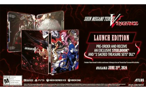 Shin Megami Tensei V Vengeance Steelbook Launch Edition-