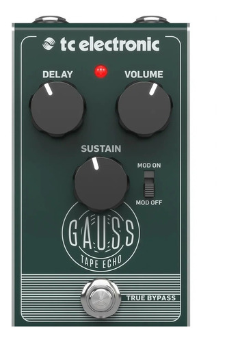 Pedal Delay Modular Tc Electronic Gauss Tape Echo