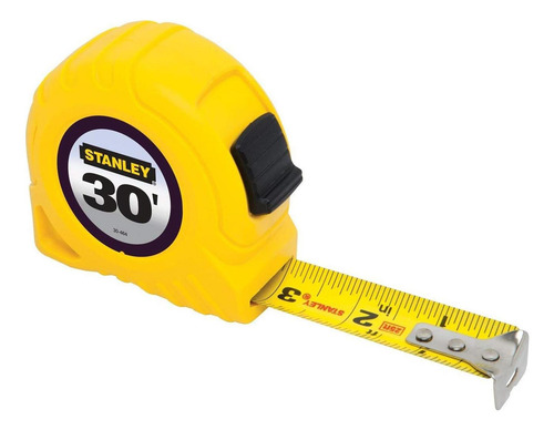 Regla De Retorno Stanley 30' (9,14 M) Amarilla 30-464