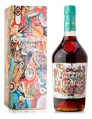 Pack De 6 Brandy Cardenal De Mendoza Elements 700 Ml