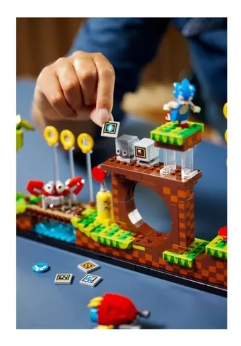 LEGO Sonic the Hedgehog Green Hill Zone 1125 Peças - 21331