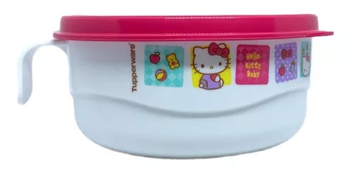 Set Reposteria Hello Kitty + 4 Mini Platitos Tupperware