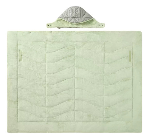 Colcha Cobija Reversible Weatherproof Exteriores Con Capucha