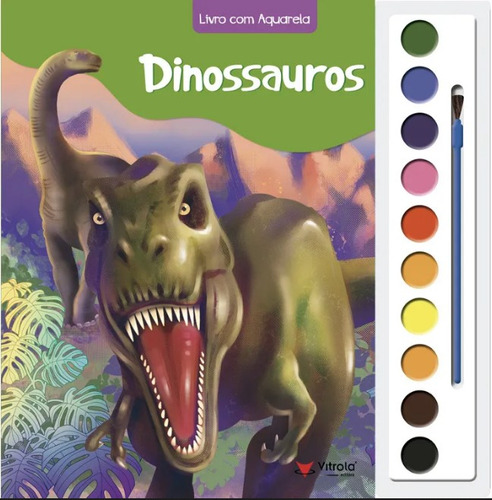 Libro Aquarela Dinossauros De Vitriola Comercial Vitrola Co