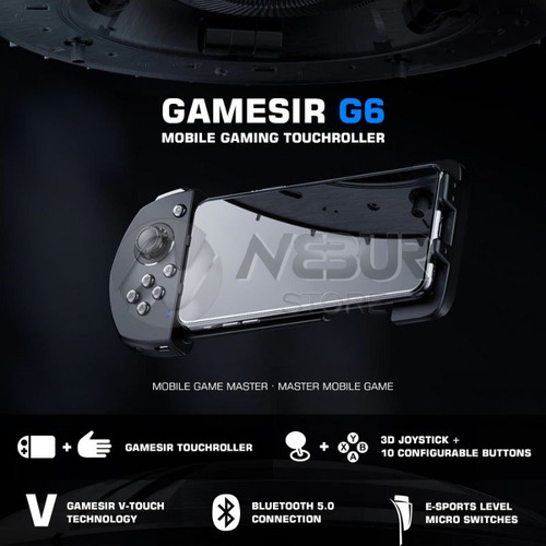Mando Gamepad Bluetooth Gamesir G6 Touchroller Para Celular