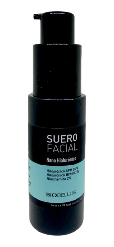 Suero Facial Nano Hialuronico Antiage - Biobellus 30cc