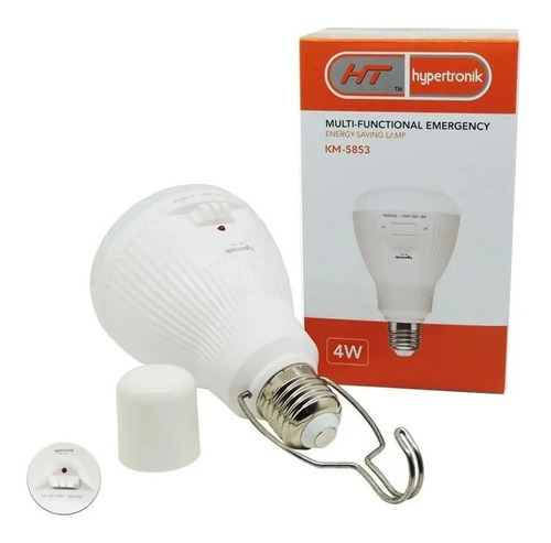 Bombillo Emergencia Led Recargable 4w Tienda