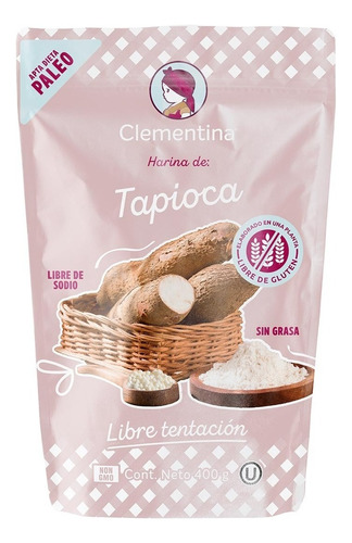 Harina Sin Gluten De Tapioca Clementina