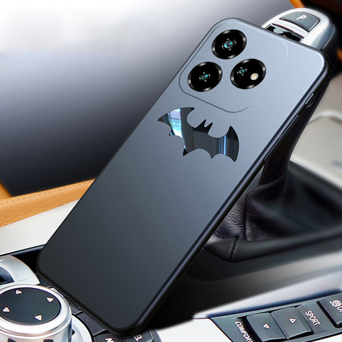 Funda Para Zte Axon 60 Lite Mate Tener Con Logotipo Metálico