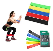 Comprar Set Kit Bandas Circulares 5 Resistencias Dual Fitness Gym