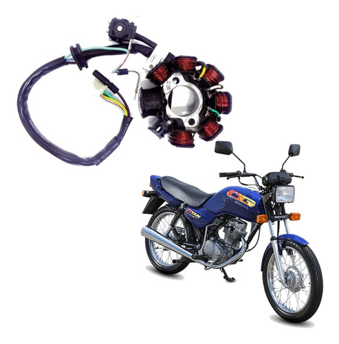 Estator Bobina Pulsadora S/base Cg125 Titan 1992 A 1999