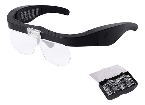 1. 5x 2.5x 3.5x 5x Magnificador De Lentes De Montaje En La