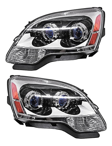 Set 2 Faros Chevrolet Acadia 07_12 Generica