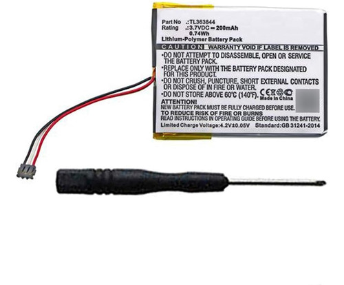 Reemplazo De Batería Tl363844 De 200 Mah Compatible Con Term