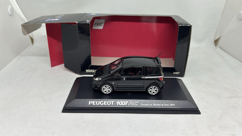 Peugeot 1007 Rc Escala 1/43 Norev Negro (Usado)