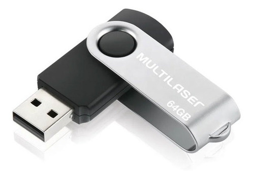 Pendrive Twist 2.0 64gb Multilaser