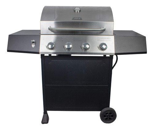 Cuisinart Cgg- Parrilla De Gas De Cuatro Quemadores De Tama.