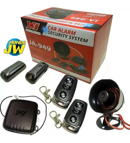 Alarma Para Auto Joy 949 / 2 Controles Presencia Bolumetric