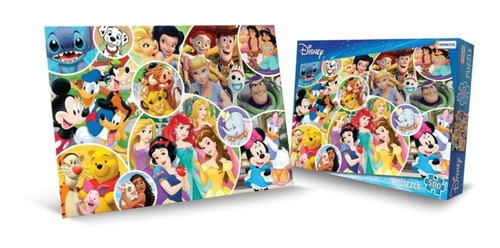 Puzzle Personajes Disney 500 Piezas Tapimovil Dmd00101