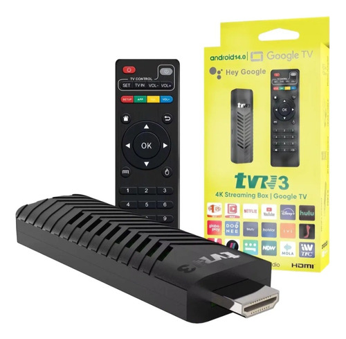 Android Tv Stick 8k Streaming Box Tvr3 Con Magistv