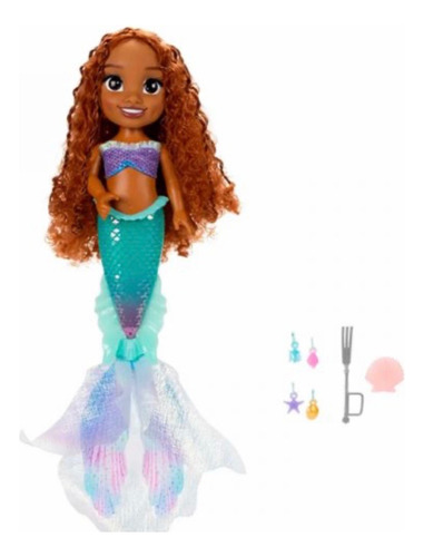 Muñeca Ariel La Sirenita Explora Bajo El Mar