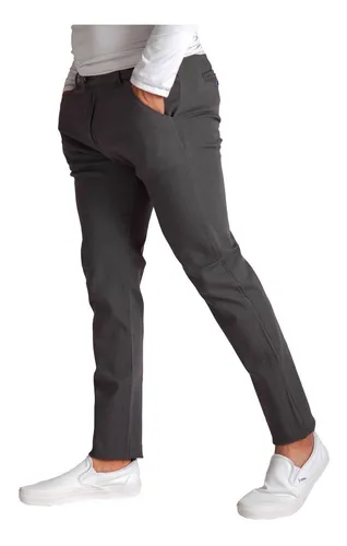 pantalon gris hombre//