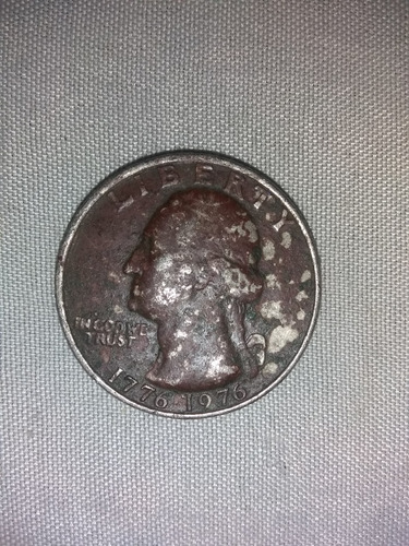 Moneda Un Cuarto De Dólar 1776 1976