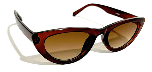 Gafas De Sol Cat Eye Lentes Vintage Bélgica Marrón