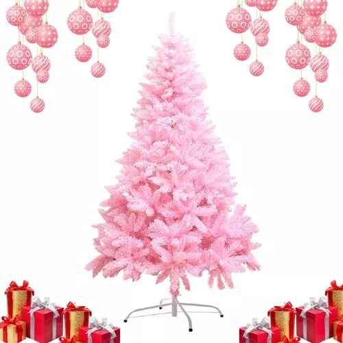 ÁRVORE DE NATAL ROSA 1,80 METROS DE ALTURA Rosa