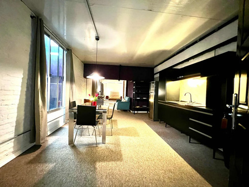 Loft Amoblado Totalmente, Impecable, Muy Seguro. Ciudad Vieja