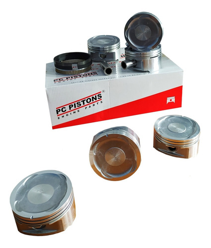 Piston Y Aros Kit Luv Dmax 3.5 V6 Motor 6ve1 Std Pc Piston