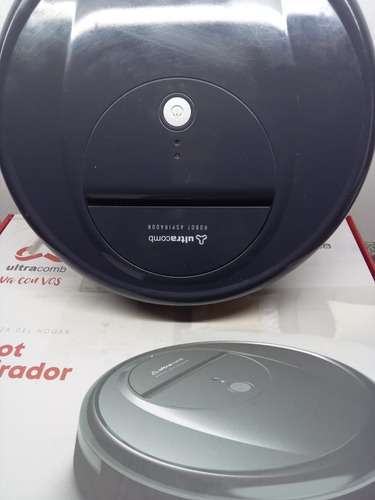 Imagen 6 de 7 de Aspiradora robot Ultracomb AS-6060 negra 220V . practicmente sin uso impecable