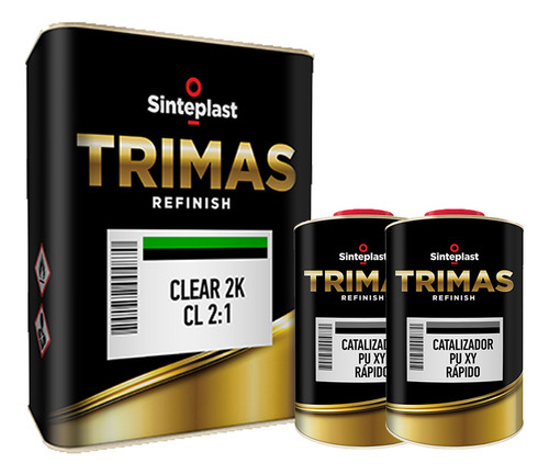 Clear Cl21 Altos Solidos 2k 4l + 2l Catalizador Trimas Mm