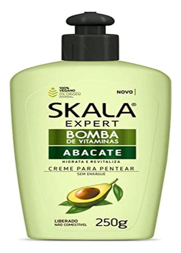 Skala Expert Bomba De Vitaminas Crema De Abacate Para Pentea