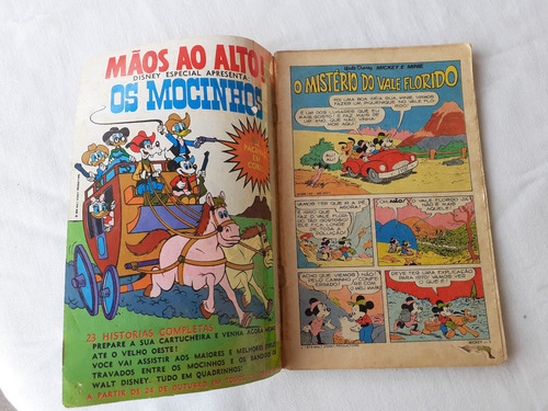 Mickey Nº 265 - Irmãos Metralha - 1974 - Estado Regular (Usado)