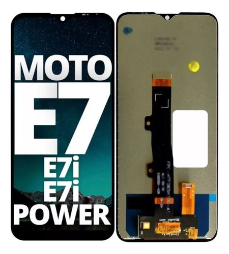 Modulo Compatible Con Moto E7 E7i E7i Power Calidad Orig