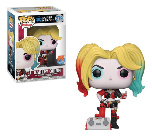 Harley Quinn Boombox Funko Pop Dc Comics Exclusivo