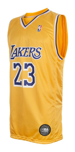 Imagen 2 de 10 de Conjunto Basket Lakers Lebron James Nba Camiseta Short
