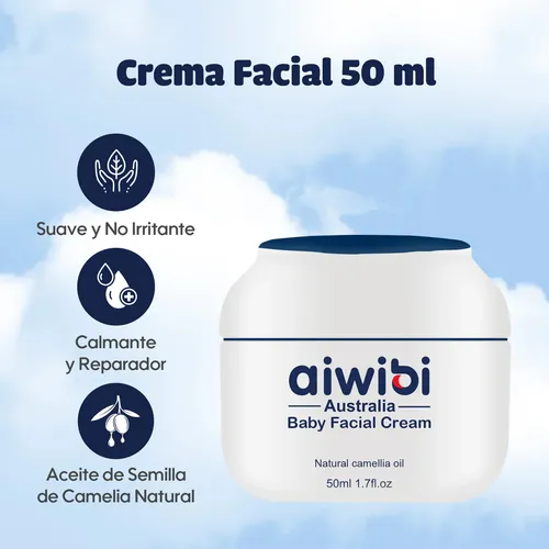 Crema Facial Bebé Aiwibi 50 Ml