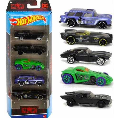 Autitos  Hot Wheels Edicion Batman Mattel - Bestoys