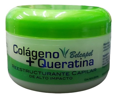 Tratamiento P Cabello Belcapel Con Colageno Y Queratina