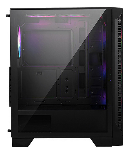 Gabinete Gamer Msi Mag Forge 120a Airflow Atx 6 Fan Rgb Negro
